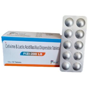 Cefixime & Lactic Acid Bacillus Dispersible Tablets